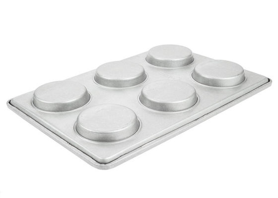 RK Bakeware China Foodservice NSF Antiadherente Comercial Acero aluminizado Muffin Bandeja para hornear cupcakes