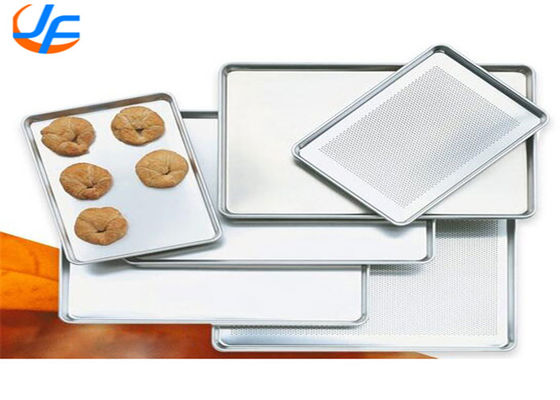RK Bakeware China Foodservice Bandeja para hornear de aluminio / Bandeja para hornear con revestimiento antiadherente Telfon