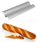 RK Bakeware China Foodservice NSF Moldes perforados de 3 ranuras Bandeja para hornear Baguette Molde para pan francés