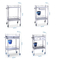 RK Bakeware China Foodservice NSF Acero inoxidable Hospital Medical Trolley con cajones