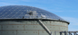 Techos de domo geodésico de aluminio Sello de techo flotante interno para tanque de almacenamiento