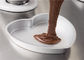 RK Bakeware China Foodservice NSF 142 * 134 * 55 Molde para pasteles con forma de corazón de aluminio Parte inferior suelta