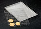 RK Bakeware China tamaño completo 18X26 pulgadas bandeja de aluminio comercial para hornear galletas