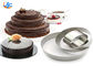 RK Bakeware China Foodservice NSF Birthday Cake Pan, anillos de mousse de acero inoxidable