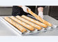 RK Bakeware China Foodservice NSF Australia Mackies 5 flautas Antiadherente Bandeja para hornear baguette de aluminio esmaltado