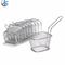 RK Bakeware China Foodservice NSF Malla de alambre Deep Fat Fry Basket / Acero inoxidable Square French Fry Basket
