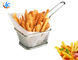 RK Bakeware China Foodservice NSF Malla de alambre de acero inoxidable Papas fritas Cesta para papas fritas