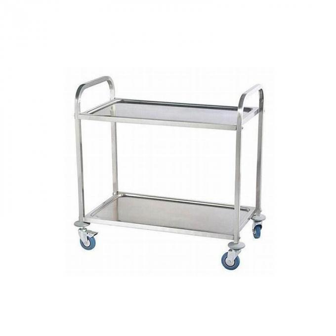 Stainless Steel Knocked-Down Movable Plate Trolley