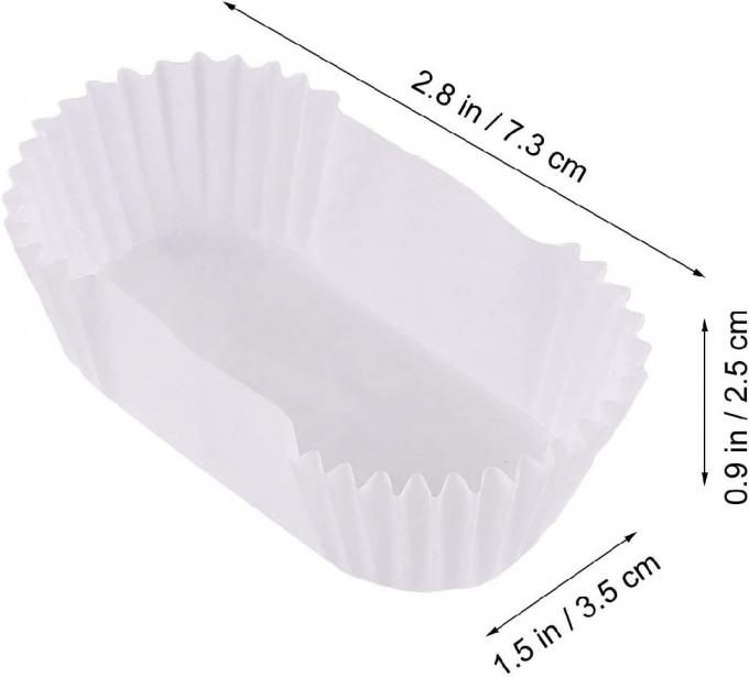 Taza formada barco de papel oval de la torta de la taza de Rk que cuece Bakeware China para las líneas automáticas industriales