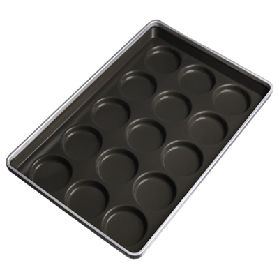 Rk Bakeware China-3.5 Pulgadas 4 Pulgadas 4.5 Pulgadas 5 Pulgadas Hamburguesa Bollo Pan Hamburguesa Pan Bandeja Hambuger Pan Bandeja Para Hornear T