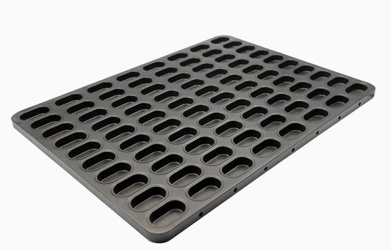64 cavidades Jelly Bar Tray Snack antiadherente RK Bakeware