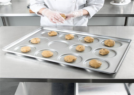 RK Utensilios para hornear China Servicio de alimentos NSF Panadería mayorista personalizada Bandeja de pan de hamburguesa comercial / Muffin Top / Molde para galletas