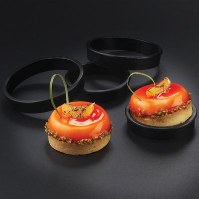 RK Bakeware China Foodservice NSF Molde redondo de aluminio para pasteles Moldes para pasteles Tartlet Ring