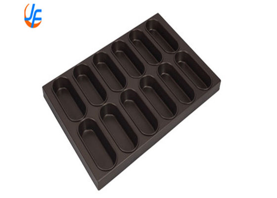 Mollete oval Tray For Industrial Cake Factory de la magdalena de la forma de RK Bakeware China