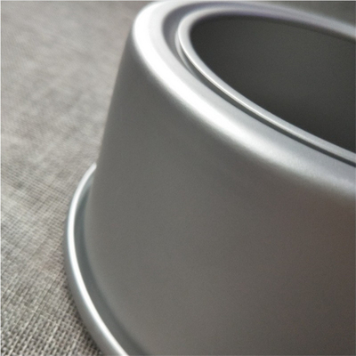 RK Bakeware China Foodservice NSF Parte inferior suelta Aluminio Forma redonda Molde para pastel de queso Molde para pastel de gasa