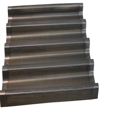 RK Bakeware China Foodservice NSF Aluminio perforado Antiadherente Baguette francés Pan/Bandeja de baguette