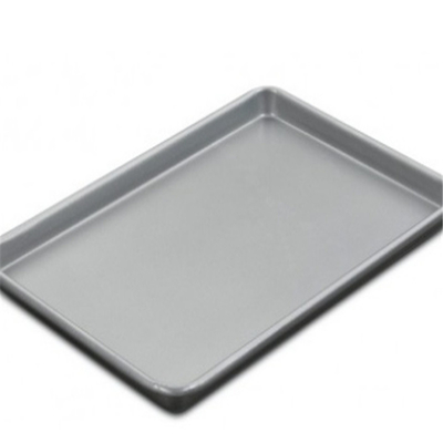 RK Bakeware China Foodservice NSF Cuadrado Antiadherente Esquina redonda Bandeja de aluminio corrugado para hornear