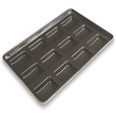 RK Bakeware China Foodservice NSF 4.5 pulgadas 5 pulgadas antiadherente Burger Bun y Hot Dog Bun Pan Tray