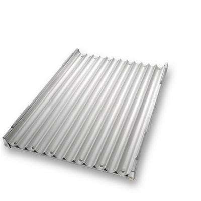 RK Bakeware China Servicio de alimentos NSF 800X600 Durashield Coating Channel Baguette Tray
