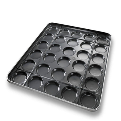 RK Bakeware China Foodservice NSF Durashield Coating Hamburger Pan Bandeja para hornear con costillas estructurales