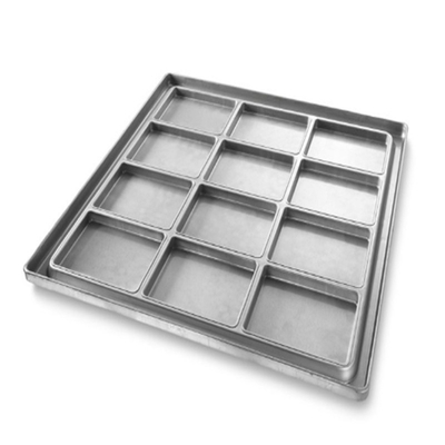 RK Bakeware China Foodservice NSF tamaño completo 2 en 1 bandeja aluminizada antiadherente