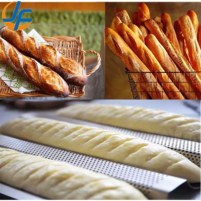 Rk Bakeware China-49053 5 Pan antiadherente 600*400 Aluminio Uni-Lock Baguette Tray / French Pan Pan