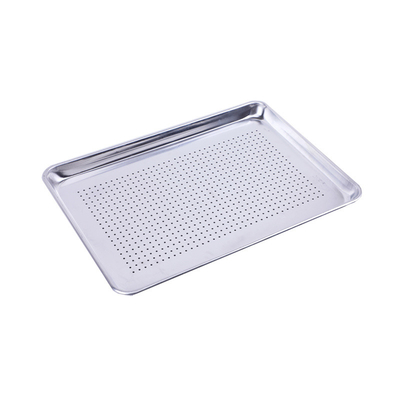 Rk Bakeware China-40855 Tamaño completo Calibre 16 Esmaltado 12 7/8&quot;X17 3/4&quot; Hoja de aluminio Bandeja para panecillos