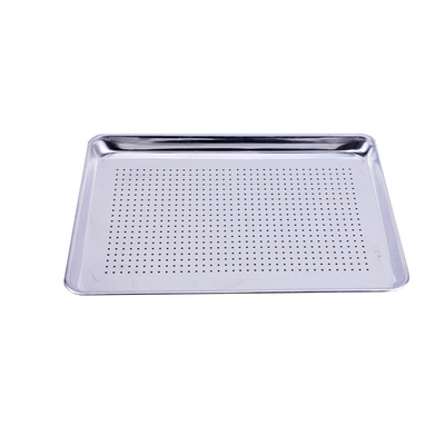 Rk Bakeware China-40855 Tamaño completo Calibre 16 Esmaltado 12 7/8&quot;X17 3/4&quot; Hoja de aluminio Bandeja para panecillos