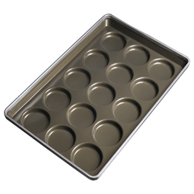 Rk Bakeware China-18X26 Bandeja para hornear de aluminio de tamaño completo Molde para bollos de aluminio