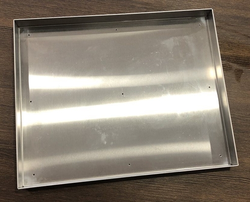 Rk Bakeware China-Deep Drawn 304 Hoja de acero inoxidable Bandeja para alimentos congelados