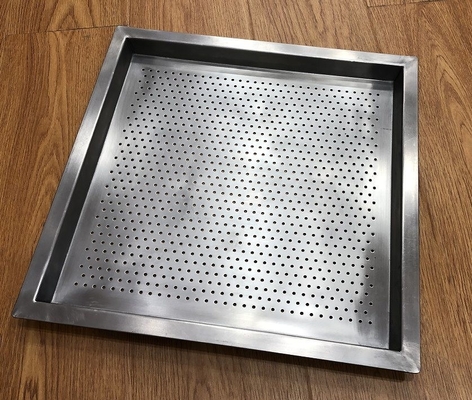 Rk Bakeware China-Deep Drawn 304 Hoja de acero inoxidable Bandeja para alimentos congelados
