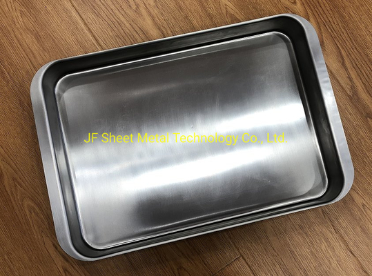 Rk Bakeware China-Deep Drawn SUS304 Bandeja para hornear alimentos de acero inoxidable Bandeja para pan