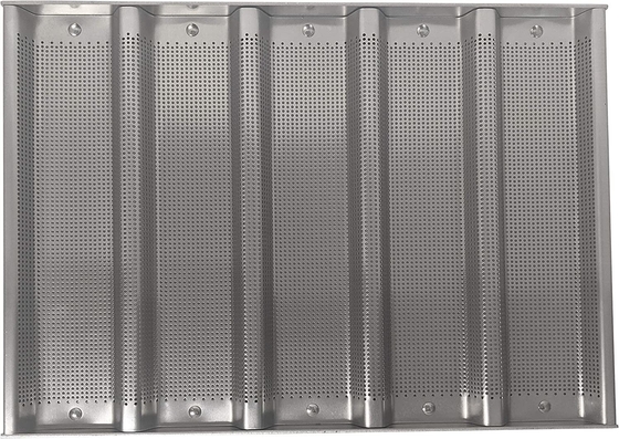 RK Bakeware China Foodservice NSF 49015 Glaze Aluminio Sub Sandwich Roll Pan Bandeja para hornear