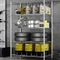 Rk Bakeware China Servicio de alimentos Estantería de alambre comercial Unidad de estante de almacenamiento de metal resistente para cocina