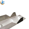Piezas de soldadura de servicio de corte por láser de placa de acero inoxidable con tratamiento superficial de galvanización