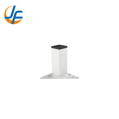Soporte de patas de mesa de piezas de estante de escritorio de metal personalizado