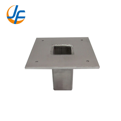 Soporte de patas de mesa de piezas de estante de escritorio de metal personalizado