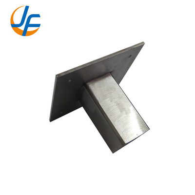 Pata de aluminio modificada para requisitos particulares de las piernas de la mesa del tubo del cuadrado de los muebles del escritorio de comedor