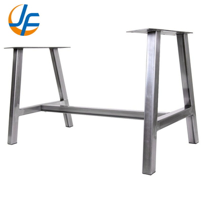 Pata de aluminio modificada para requisitos particulares de las piernas de la mesa del tubo del cuadrado de los muebles del escritorio de comedor