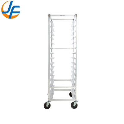 RK Bakeware China Foodservice NSF Roll en acero inoxidable Flatpack Bandeja para hornear Trolley Bun Pan Rack
