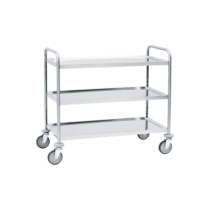 RK Bakeware Fabricante de China para el transporte de acero inoxidable Gastronorm Rack Small Trolley