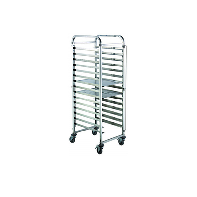 RK Bakeware Fabricante de China para el transporte de acero inoxidable Gastronorm Rack Small Trolley