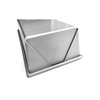 Molde para hornear de 20 x 9,8 x 6 cm con tapa Caja para pan de 1 lb Molde para pan de 8 pulgadas con revestimiento antiadherente