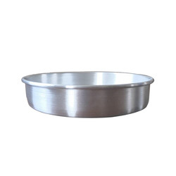 Molde para pasteles con forma de resorte de fondo fijo redondo de aluminio de 6 * 3 pulgadas