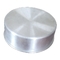 Molde para hornear pasteles de plata redondo de aluminio de 7*2 pulgadas Cuerpo recto Fondo sólido Molde para pasteles de fondo fijo