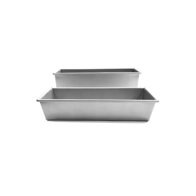 22,9X7,6X8,9 CM, bandeja para hornear pan de acero de aluminio individual, bandeja para hornear, caja para tostadas, moldeado de pan, horneado de pan para ba