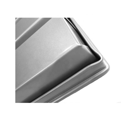 Moldes para pan y pan personalizados de acero y aluminio con 6 correas, molde para hornear pan, molde antiadherente para hornear