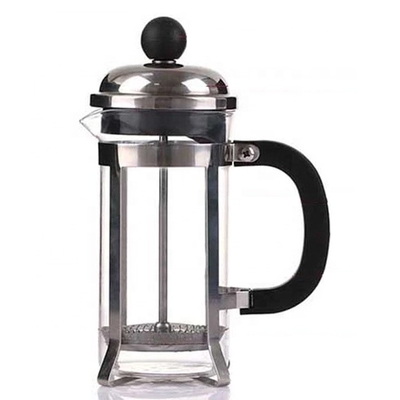 Acero inoxidable del émbolo del café del oro de Rose caliente de la prensa francesa del vidrio del alto borosilicato del Amazonas