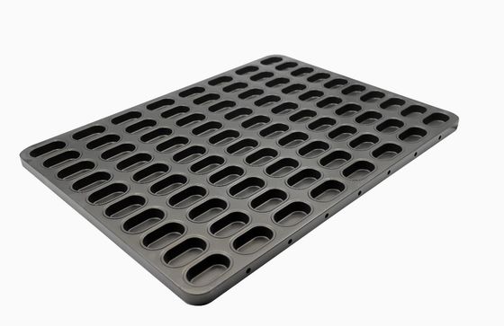 64 cavidades Jelly Bar Tray Snack antiadherente RK Bakeware