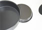 RK Bakeware China Foodservice NSF Tart Quiche Cheese Cake Pan / Molde para hornear desmontable con color plateado y negro